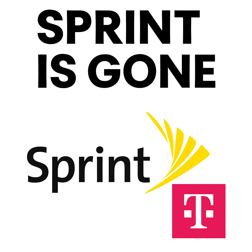 After 120 years in business Sprint went from over 58 MILLION customers at their peak paying them monthly to completely gone.