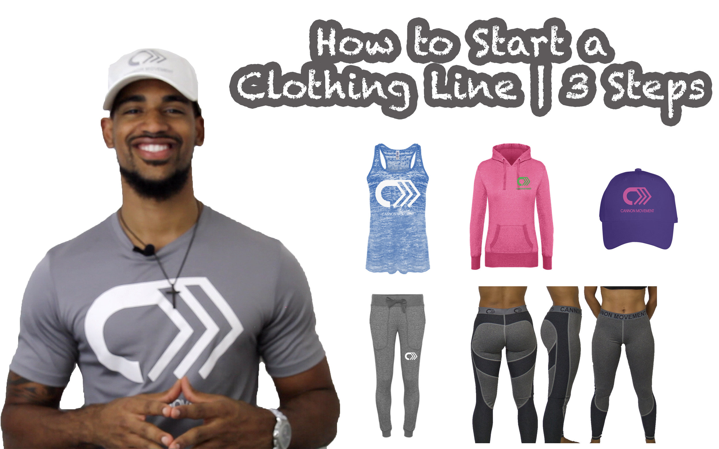 How to start your own clothing line | 3 Steps